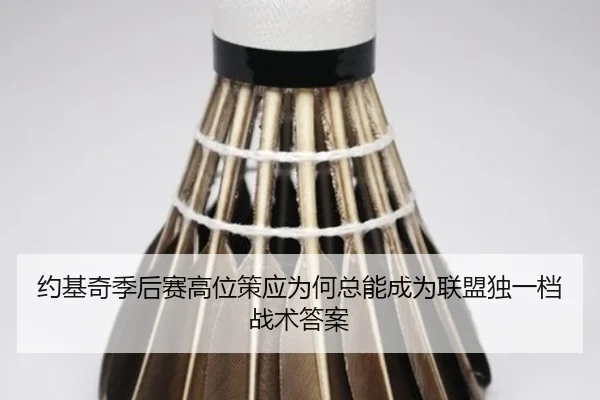 约基奇季后赛高位策应为何总能成为联盟独一档战术答案
