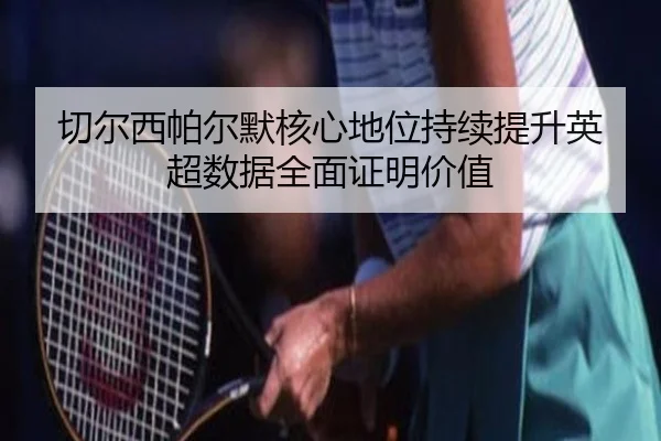 切尔西帕尔默核心地位持续提升英超数据全面证明价值